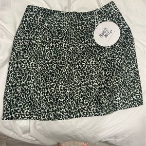 Cheetah Mini Skirt
